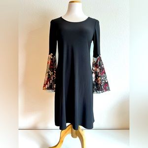 MSK Embroidered Sleeve Dress (S)